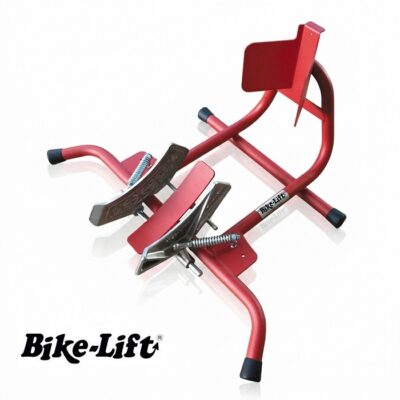 Mordaza automática para transporte Bike-Lift W-36F con bloqueo de aluminio y base extendida para remolque.