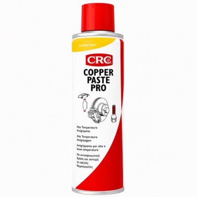 CRC COPPER PASTE PRO, lubricante antigripante para alta temperatura. Spray pasta de cobre, formulación antigripante efectiva. 250 ml.