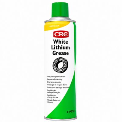 Spray grasa especial lubricante CRC MULTILUBE PRO, multiusos sin goteo, de apariencia azul al principio y, transparente después. 500 ml.