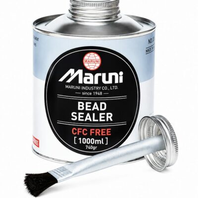 Lata de sellador para talones Bead Sealer Maruni de 1000ml para evitar fugas entre neumático y llanta.