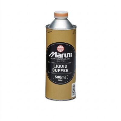 Lata de líquido limpiador BUFFER Maruni de 500 ml libre de CFC para preparación de caucho y llantas.