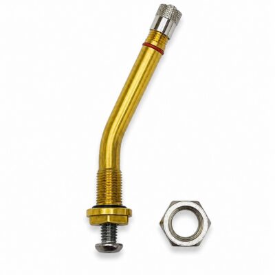 Válvula de camión acodada 27º y 50mm para sensor TPMS Mercedes-Benz Actros.