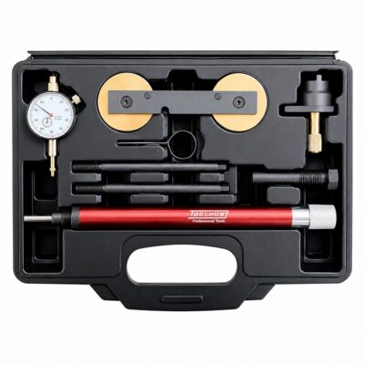 Kit de calado gasolina VAG profesional con reloj comparador para sincronización de motores de cadena EA111.