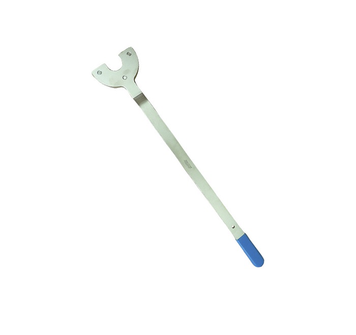 llave-sujetar-polea-ciguenal-vag-oem-t10475 Llave de contraapoyo profesional OEM T10475 para sujetar la polea del cigüeñal en vehículos VAG.