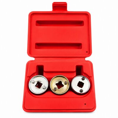 Juego de 3 vasos para extraer la válvula central del árbol de levas VAG 1.8 y 2.0 TFSI OEM T10352.