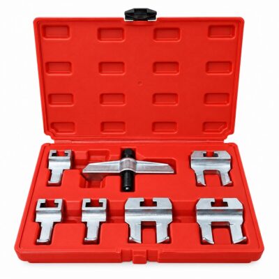 Kit extractor de poleas de árbol de levas OEM T40001 con patas intercambiables para vehículos Audi, Seat, Skoda y Volkswagen.