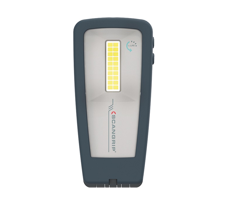 lampara-led-recargable-miniform-scangrip-036207 Lámpara LED recargable de inspección MINIFORM SCANGRIP de 200 lm con protección IP65.